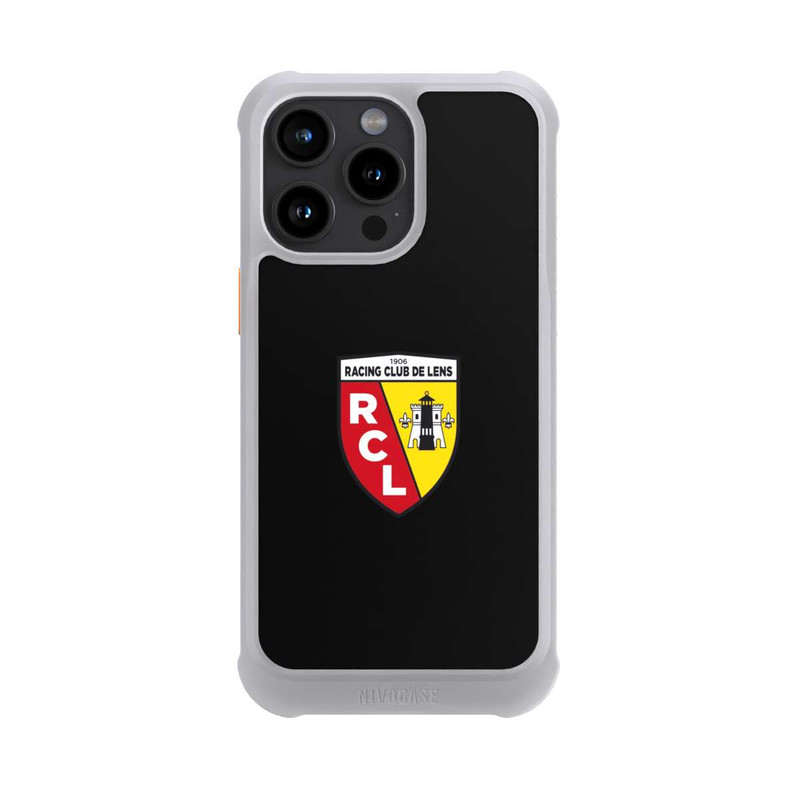 iPhone 15 Pro Max NIVOmax RC Lens Logo - Schwarz