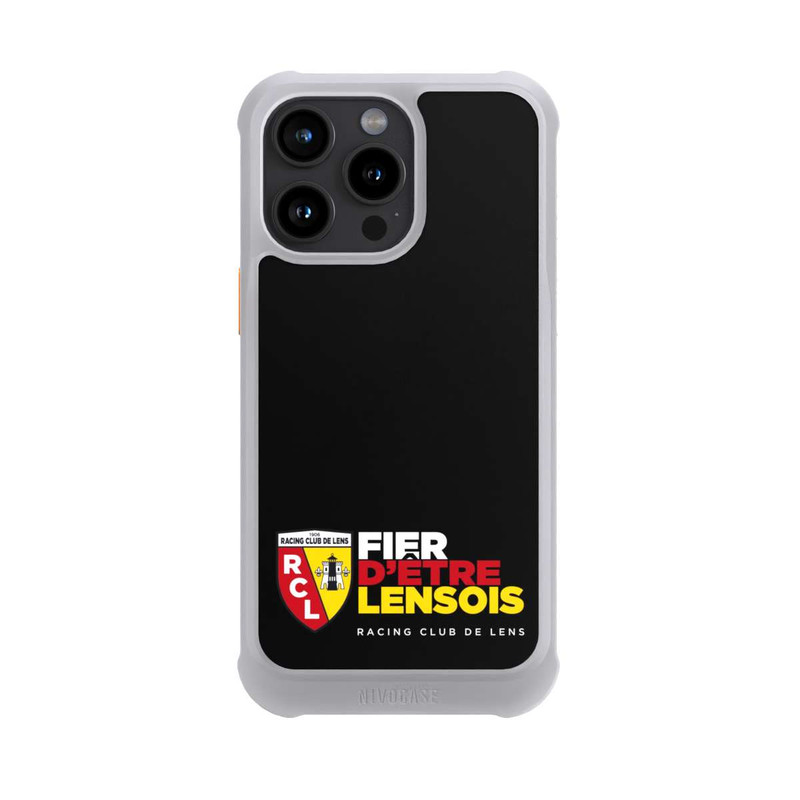 iPhone 15 Pro Max NIVOmax RC Lens Logo Schwarz Unten