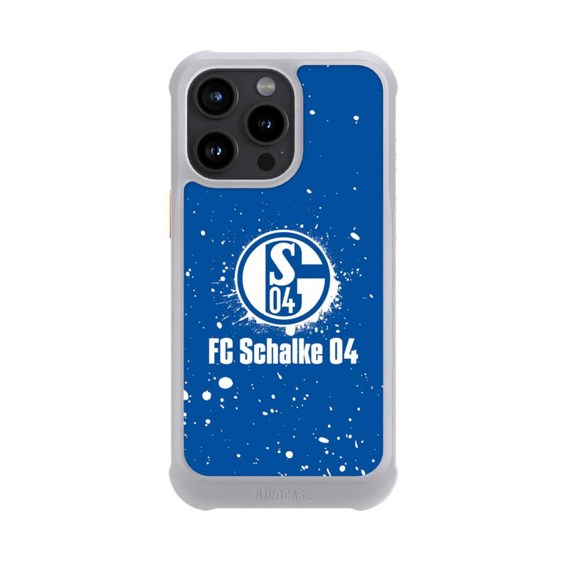 iPhone 15 Pro Max NIVOmax Schalke 04 - Spraylogo
