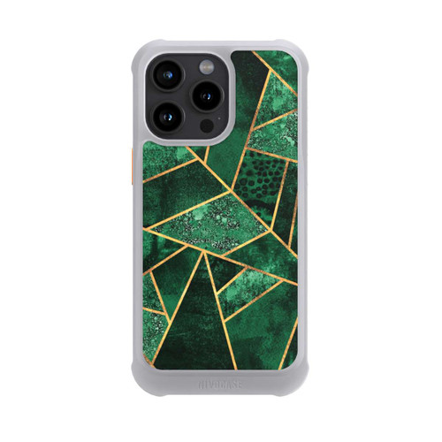 Apple iPhone 15 Pro Max NIVOmax Tief Smaragdgrün Golddruck