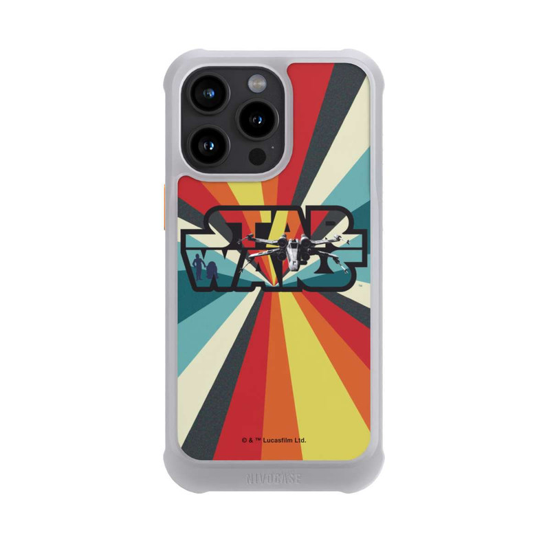 iPhone 15 Pro Max NIVOmax Retro X-Wing Star Wars Logo