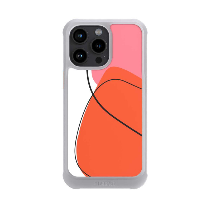 iPhone 15 Pro Max NIVOmax Meine orangefarbene Kunst