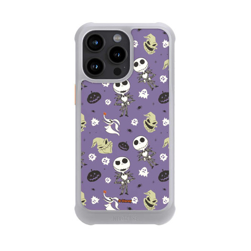 Apple iPhone 15 Pro Max NIVOmax Jack Purple Pattern Tim Burtons Nightmare before Christmas