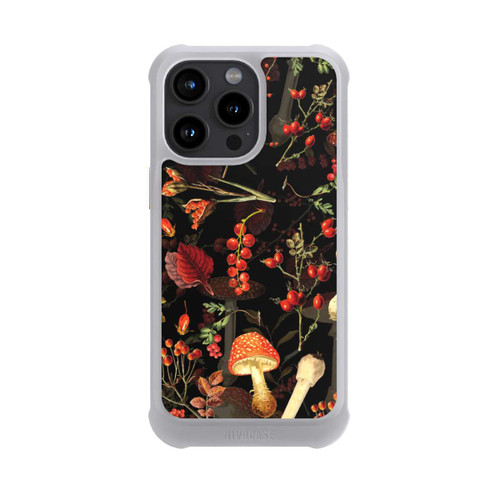 Apple iPhone 15 Pro Max NIVOmax Pilzmuster Schwarz
