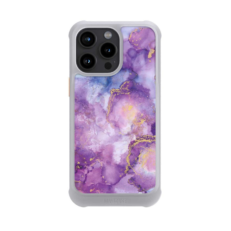 iPhone 15 Pro Max NIVOmax Purple Swirl Ink