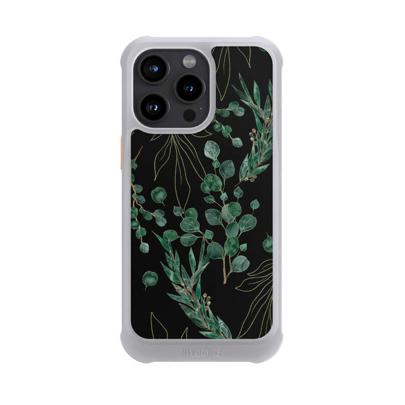 iPhone 15 Pro Max NIVOmax Eucalyptus Leaves black