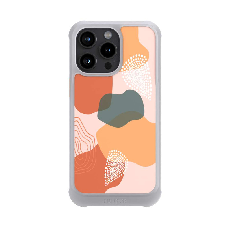 iPhone 15 Pro Max NIVOmax Abstract Botanical Pattern 2