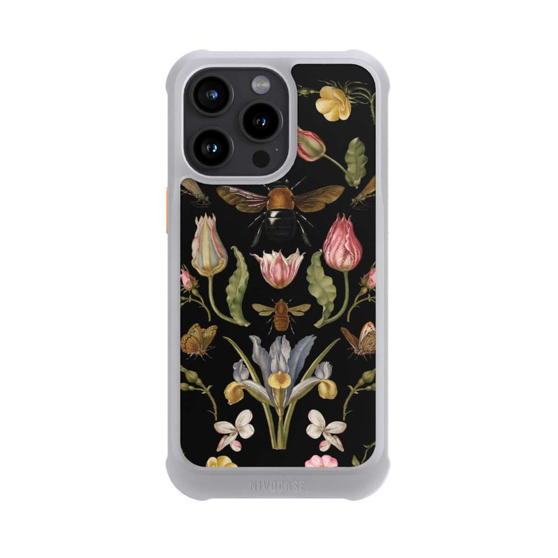 iPhone 15 Pro Max NIVOmax Wild Flower and Bee Black