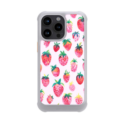 Apple iPhone 15 Pro Max NIVOmax Aquarell Erdbeeren
