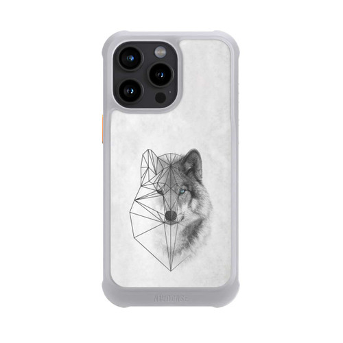 Apple iPhone 15 Pro Max NIVOmax Polygonaler Wolf