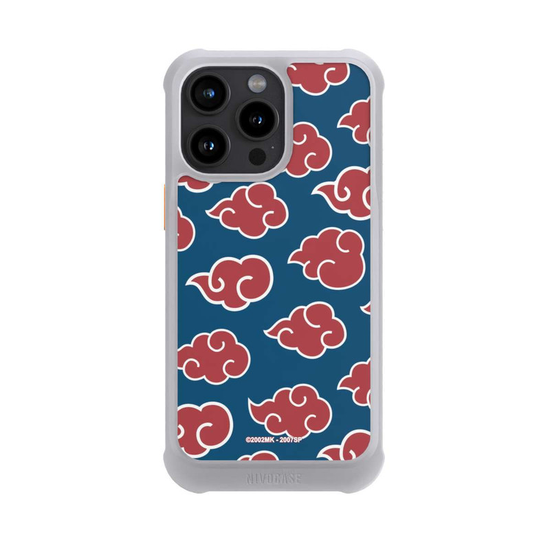 iPhone 15 Pro Max NIVOmax Akatsuki Pattern Blue