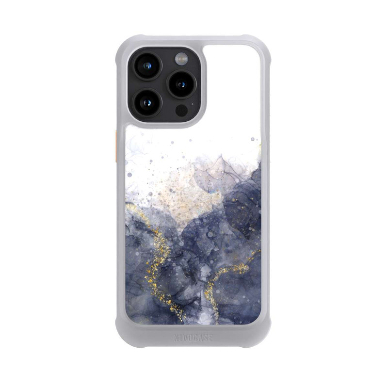 iPhone 15 Pro Max NIVOmax Alkoholtinte glamouröses Blau
