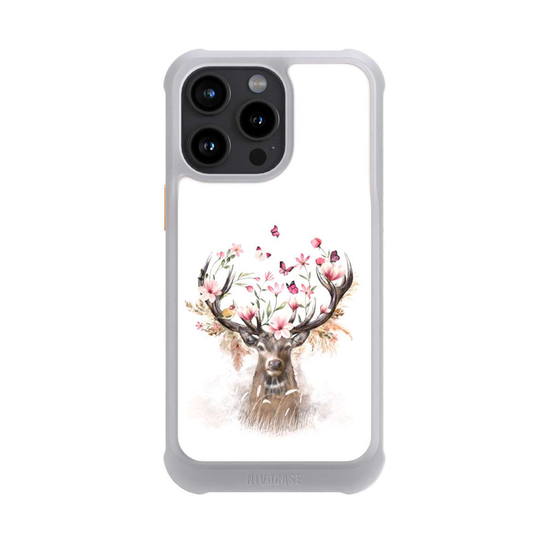 iPhone 15 Pro Max NIVOmax Cerf & Fleurs