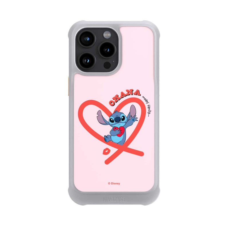 iPhone 15 Pro Max NIVOmax Stitch Ohana Rosa Herz