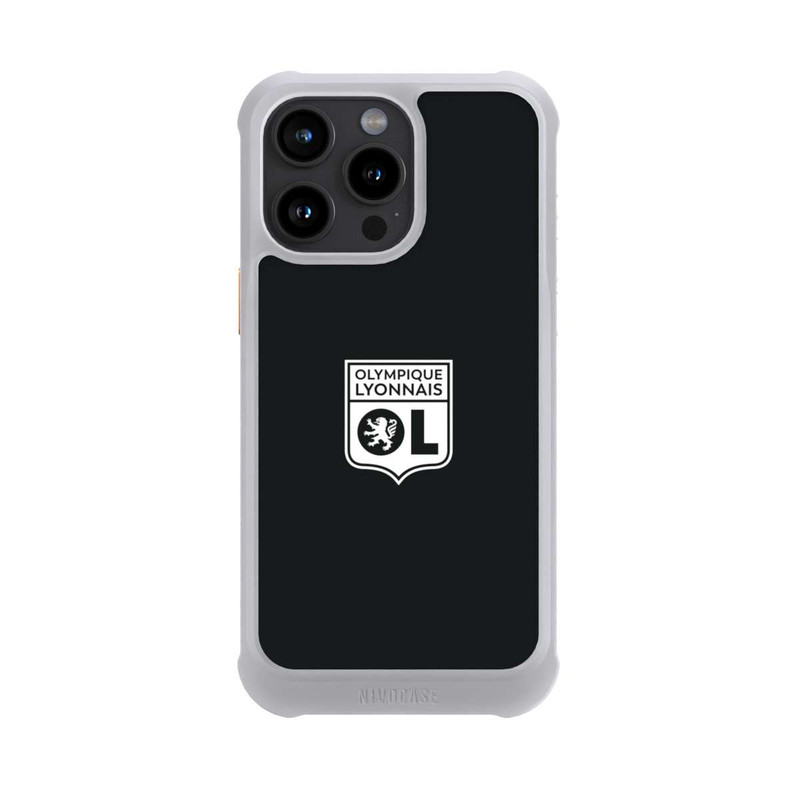 iPhone 15 Pro Max NIVOmax OL Logo Schwarz und Weiß