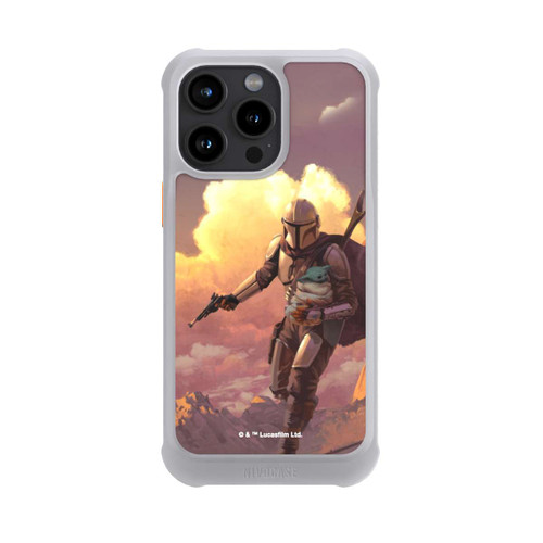 Apple iPhone 15 Pro Max NIVOmax Der Mandalorianer und Grogu Sonnenguntergang Wolken
