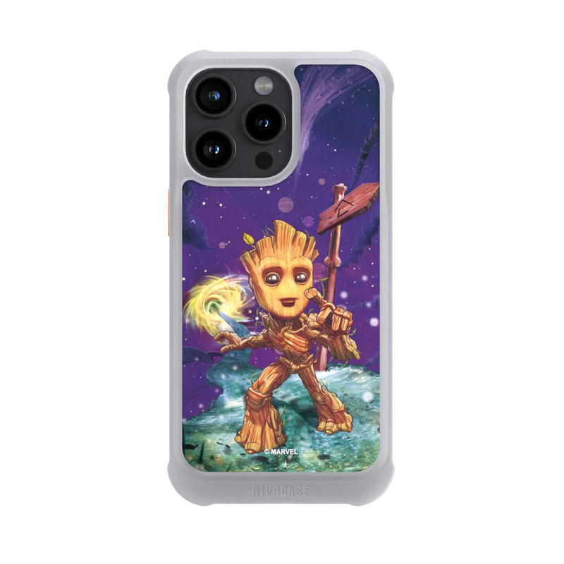 iPhone 15 Pro Max NIVOmax Baby Groot Galaxy Touch