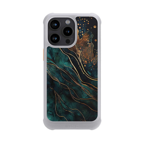 Apple iPhone 15 Pro Max NIVOmax Gold and Green