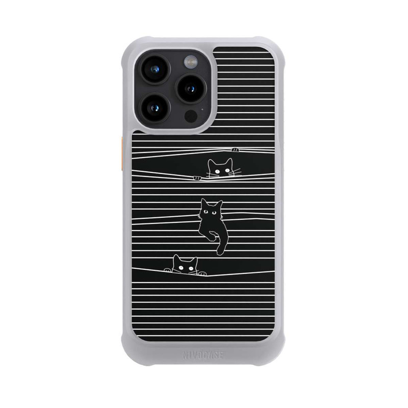 iPhone 15 Pro Max NIVOmax Cats Peeping