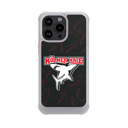 Apple iPhone 15 Pro Max NIVOmax Haie Muster Rot