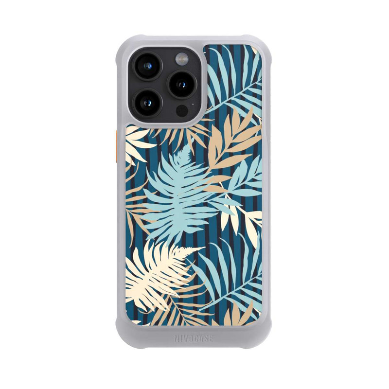 iPhone 15 Pro Max NIVOmax Palm Garden Beige Pattern
