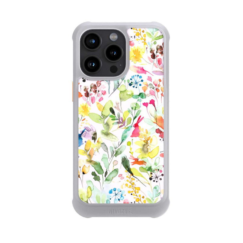iPhone 15 Pro Max NIVOmax Wild Flowers Meadow Pink