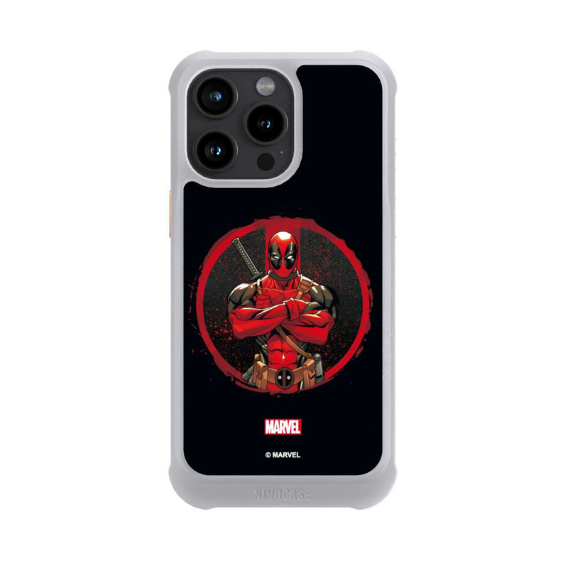 iPhone 15 Pro Max NIVOmax Deadpool Badge