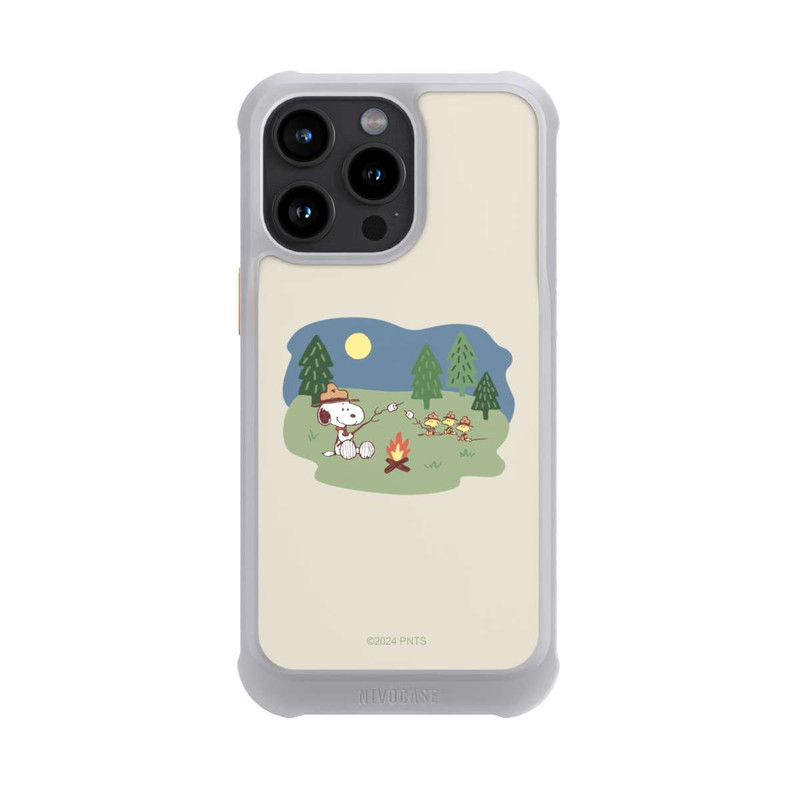iPhone 15 Pro Max NIVOmax Snoopy Lagerfeuer
