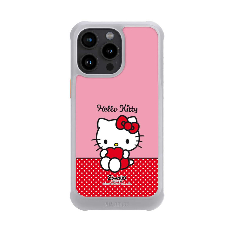 iPhone 15 Pro Max NIVOmax Hello Kitty sitzend mit Herz