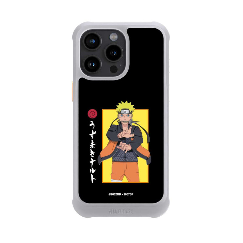 iPhone 15 Pro Max NIVOmax Naruto Kampfposition Schwarz