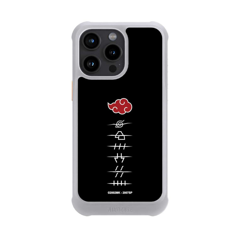 iPhone 15 Pro Max NIVOmax Akatsuki Member Symbols Black