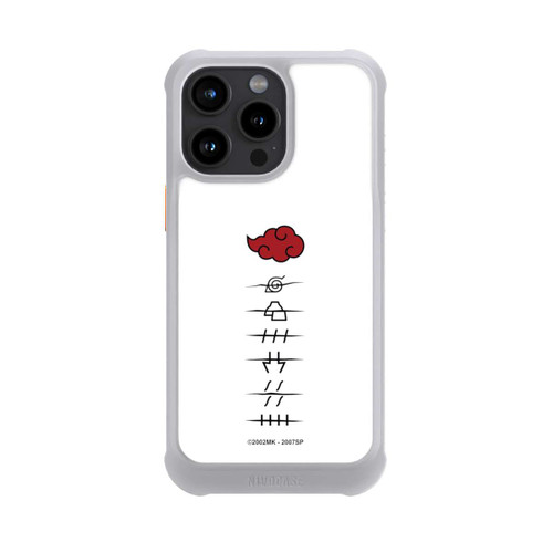 Apple iPhone 15 Pro Max NIVOmax Akatsuki Mitgliedersymbole Weiß