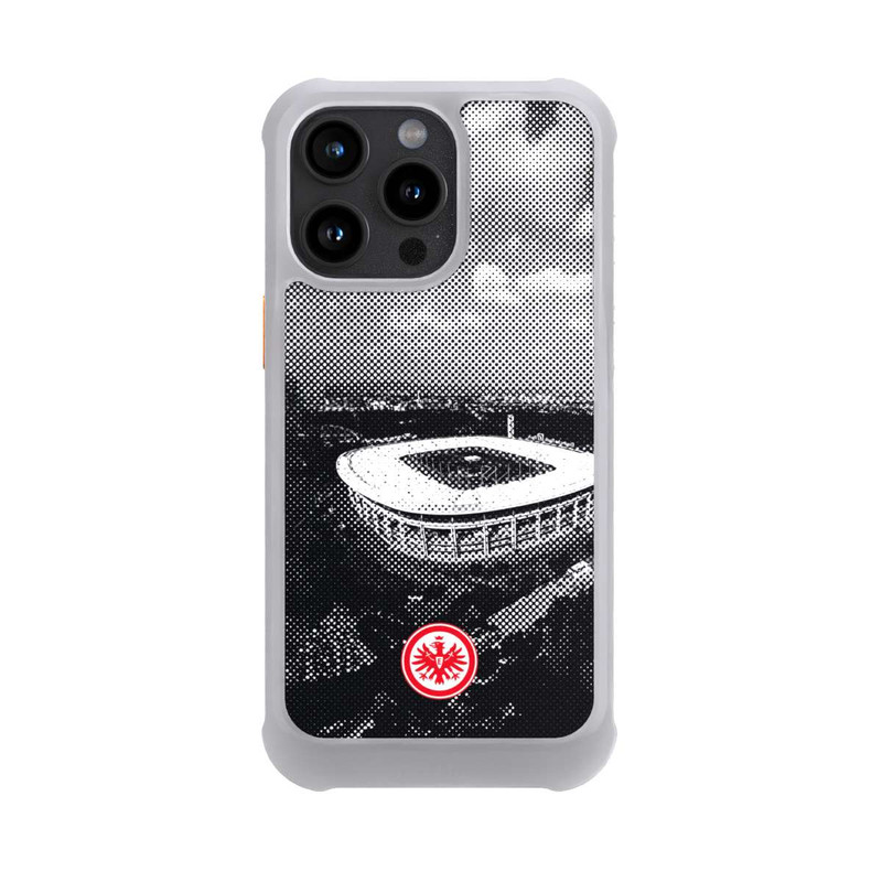 iPhone 15 Pro Max NIVOmax SGE Stadion Schwarz Weiß
