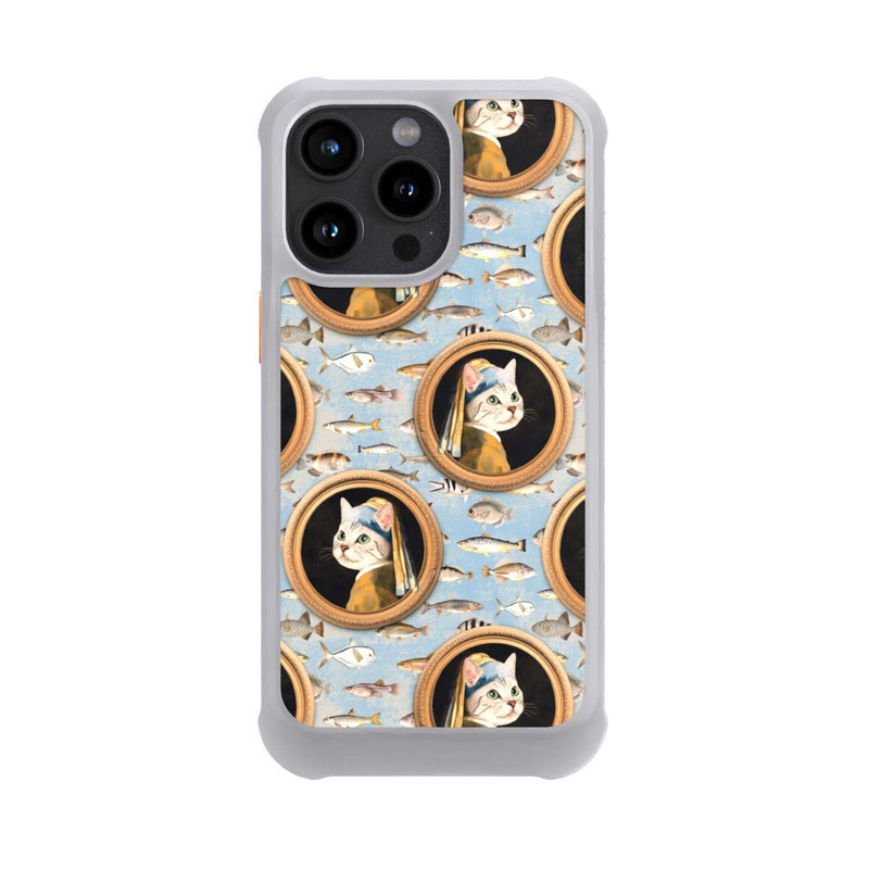 iPhone 15 Pro Max NIVOmax Cat Pattern