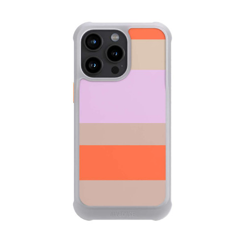 Apple iPhone 15 Pro Max NIVOmax Moca Lila Orange Stripes