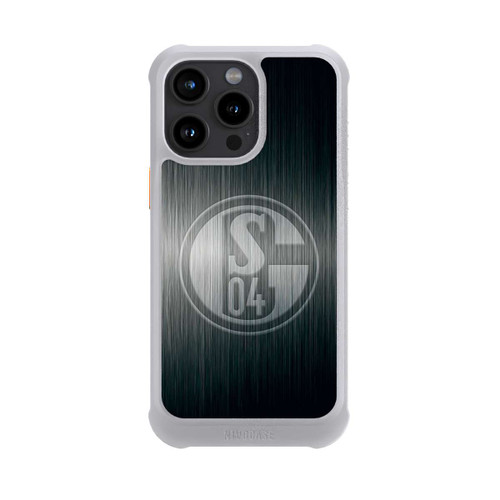 Apple iPhone 15 Pro Max NIVOmax Schalke 04 Metall Look
