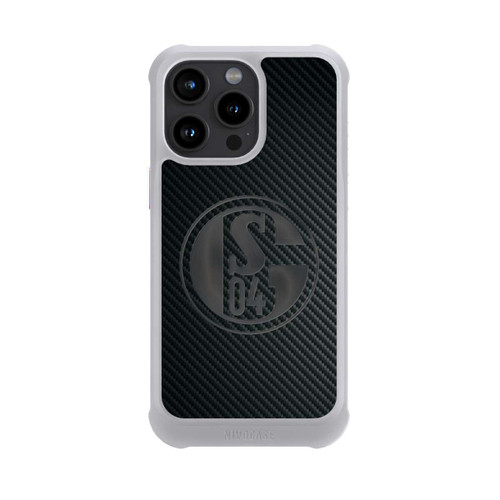 Apple iPhone 15 Pro Max NIVOmax Schalke 04 Carbon Look