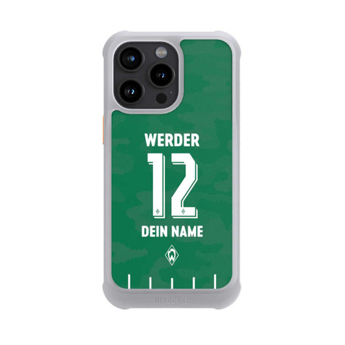 Apple iPhone 15 Pro Max NIVOmax Werder Bremen Trikot Personalisierbar 25-26