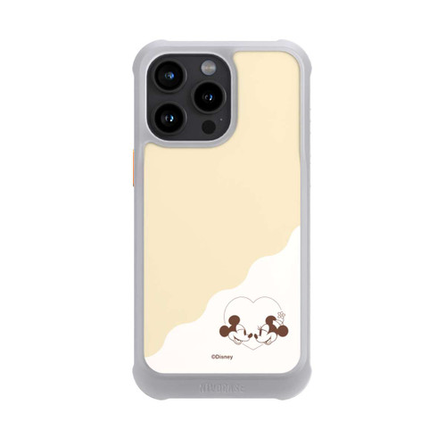 Apple iPhone 15 Pro Max NIVOmax Mickey and Minnie Love Heart Beige