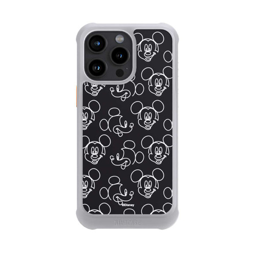 Apple iPhone 15 Pro Max NIVOmax Disney Mickey Muster Schwarz