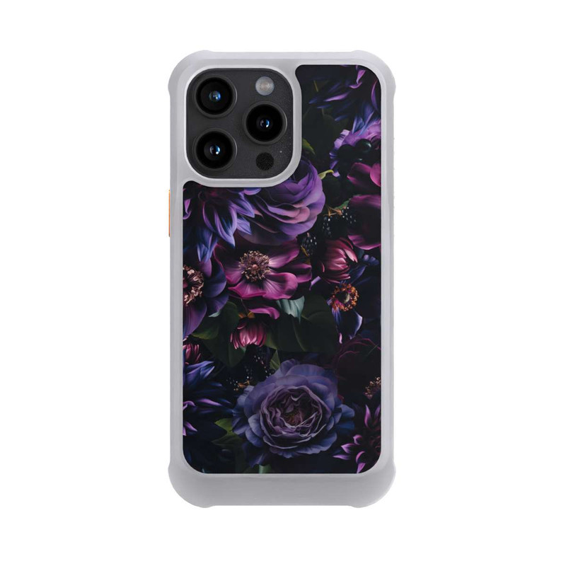 iPhone 15 Pro Max NIVOmax Dunkle Lila Blüten 