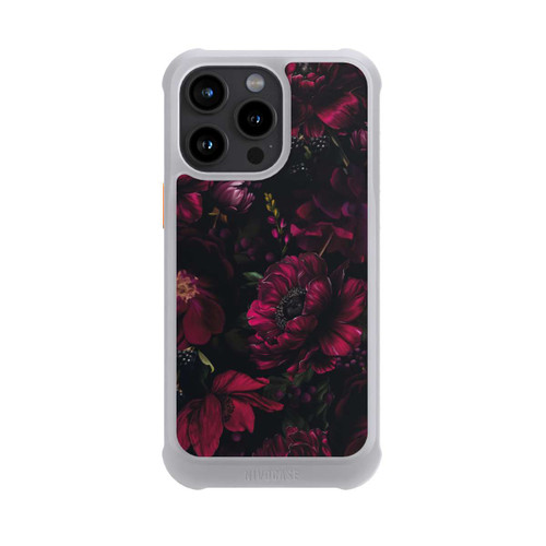 Apple iPhone 15 Pro Max NIVOmax Dunkle Rote Blumen Liebe