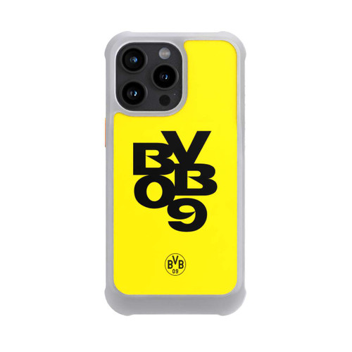Apple iPhone 15 Pro Max NIVOmax BVB09 Schwarz Gelb