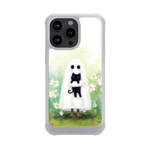 Apple iPhone 15 Pro Max NIVOmax Geist und Katze Halloween mit KI