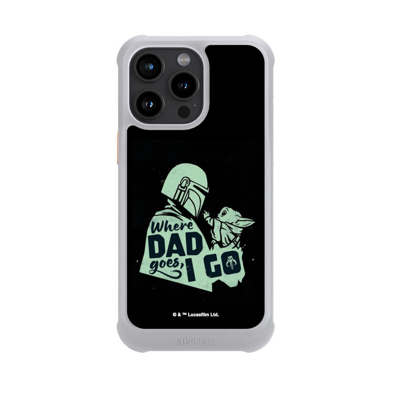 iPhone 15 Pro Max NIVOmax Grogu - Where dad goes,I go