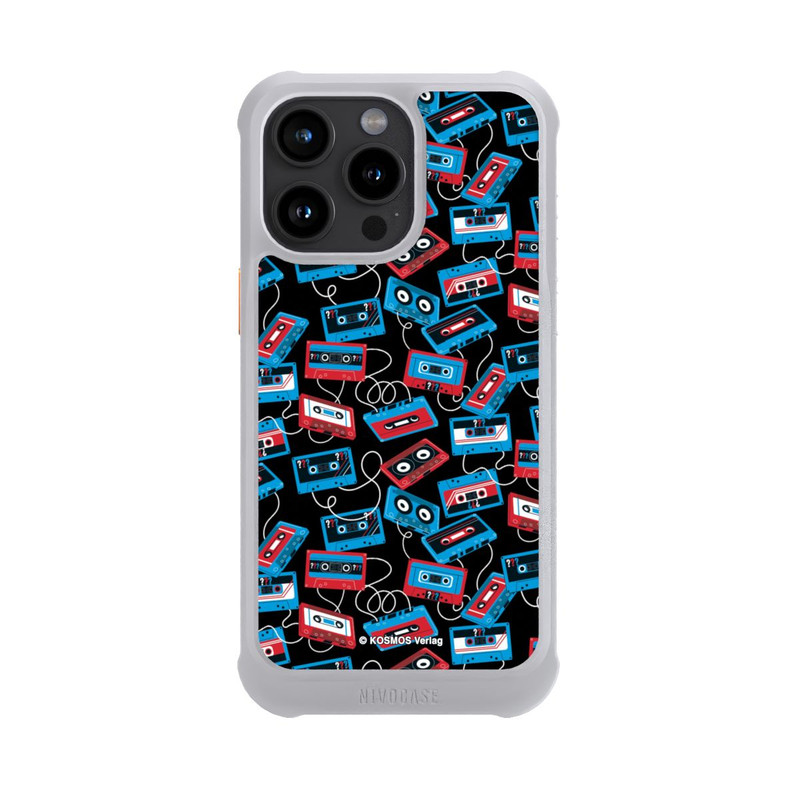 iPhone 15 Pro Max NIVOmax Drei Fragezeichen B-Seite Muster