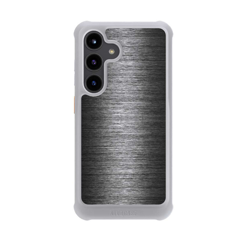Galaxy S24 NIVOmax Metal Look - Anthrazit