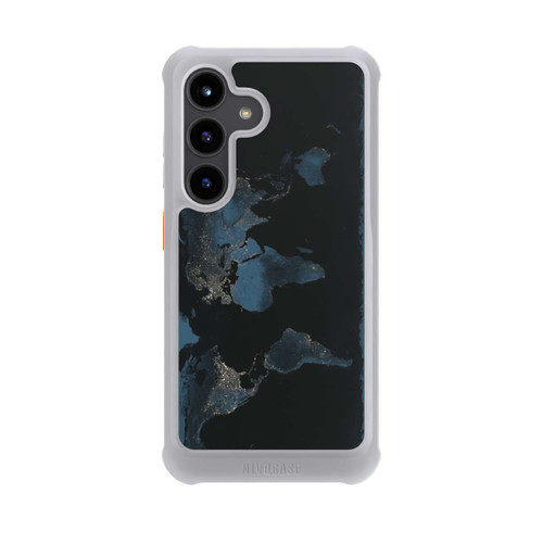 Samsung Galaxy S24 NIVOmax Carte du Monde Nuit