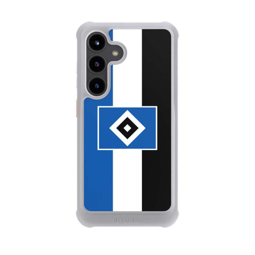 Samsung Galaxy S24 NIVOmax HSV Streifen - Blau-Weiß-Schwarz