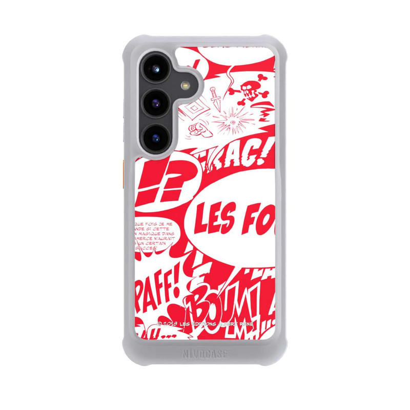 Galaxy S24 NIVOmax Sprechblasen Asterix Rot